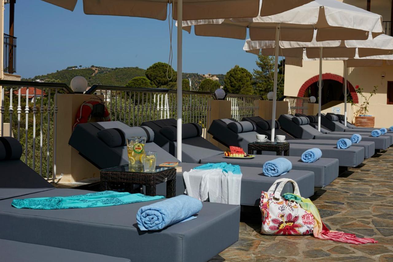 Hermes Hotel Vromolimnos Exterior foto